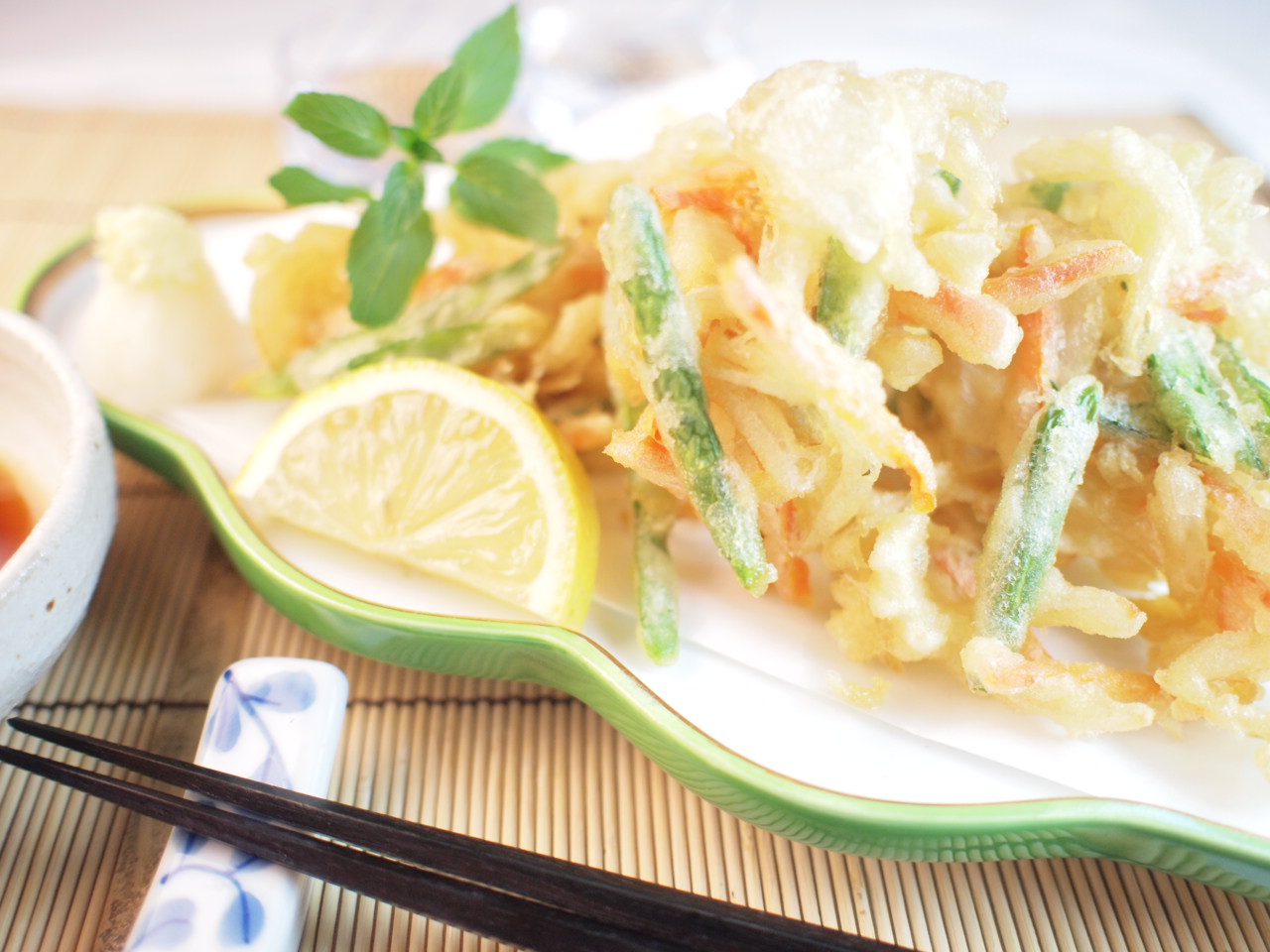 Kobashira kakiage tempura