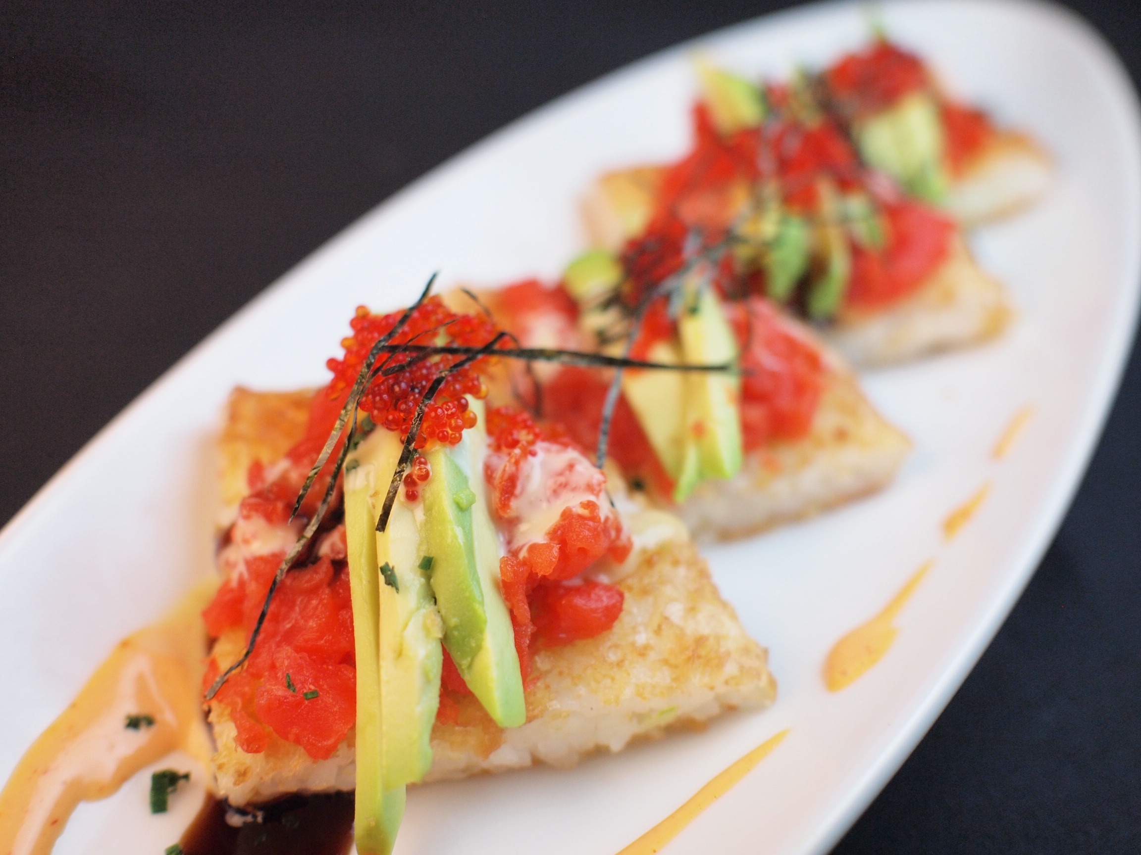 Sushi pizza